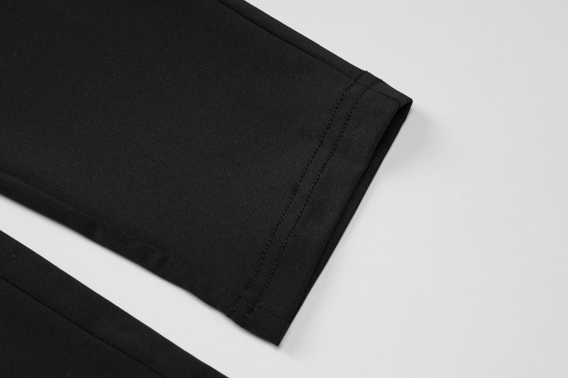 Women's Summer Fashion Solid Color Sleeveless Yoga Sports Tank Top Leggings Two Piece Set 10