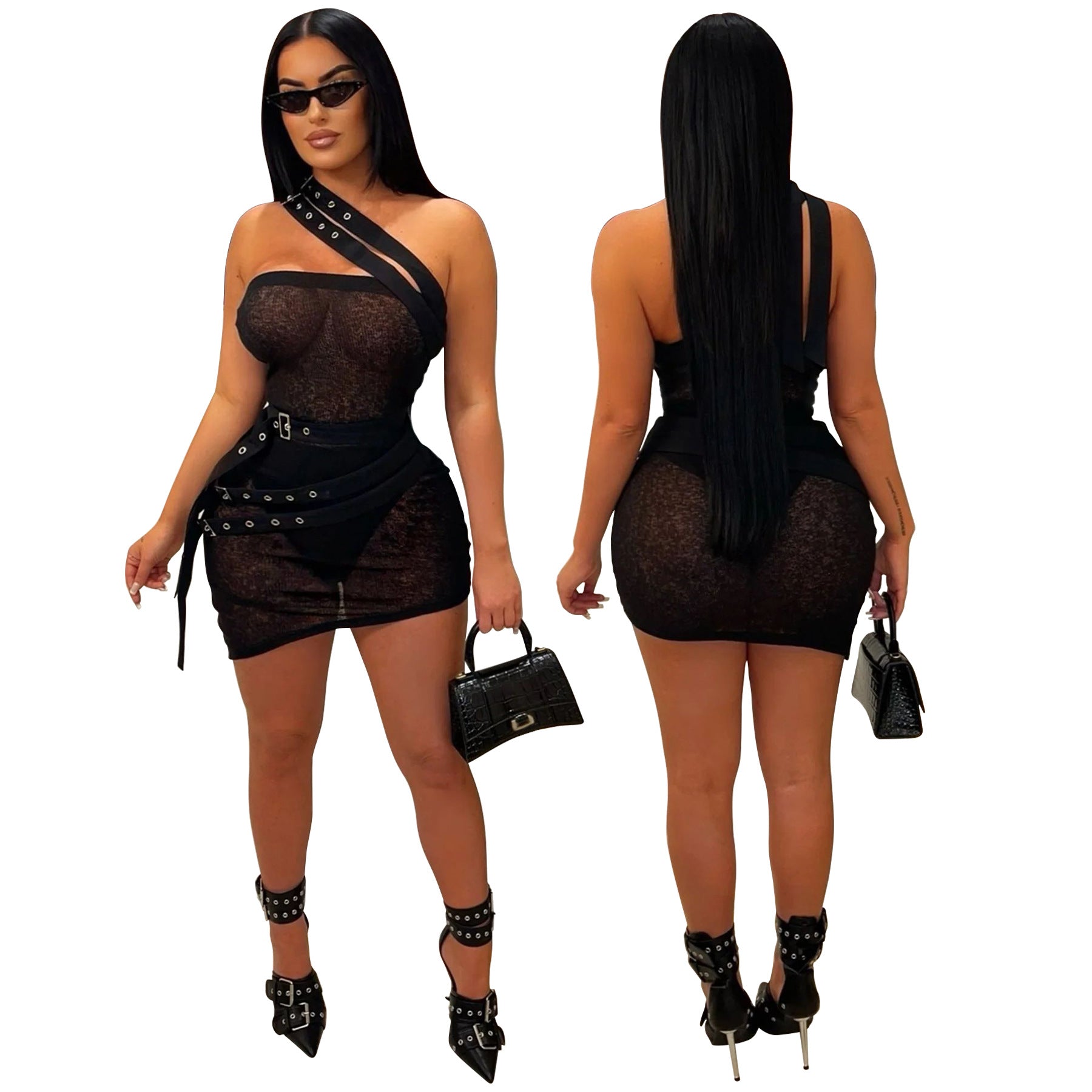 Women Sexy See-Through Bodysuit