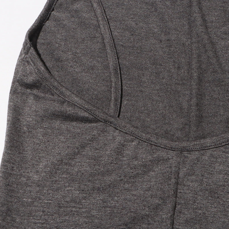 Chic Elegant Spring Stand Collar Sleeveless Comfortable Pleated Dress 14