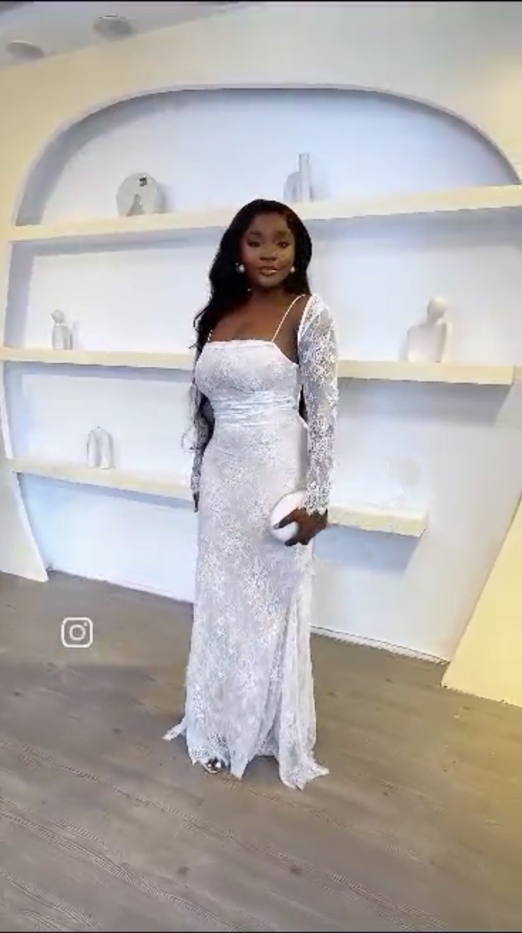 Women Sexy Suspender Backless Strapless Lace Dress Set 4