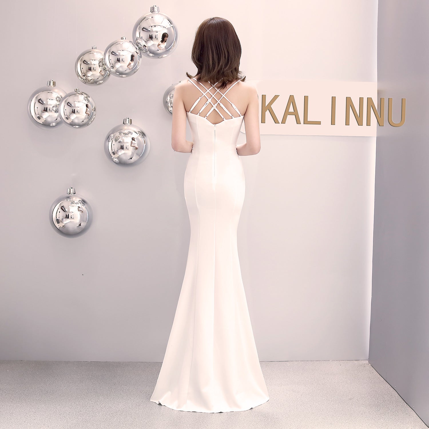 Formal Party Evening Dress Fashion Elegant Long Sexy Straps Slim Mermaid Cocktail Prom Dress 20