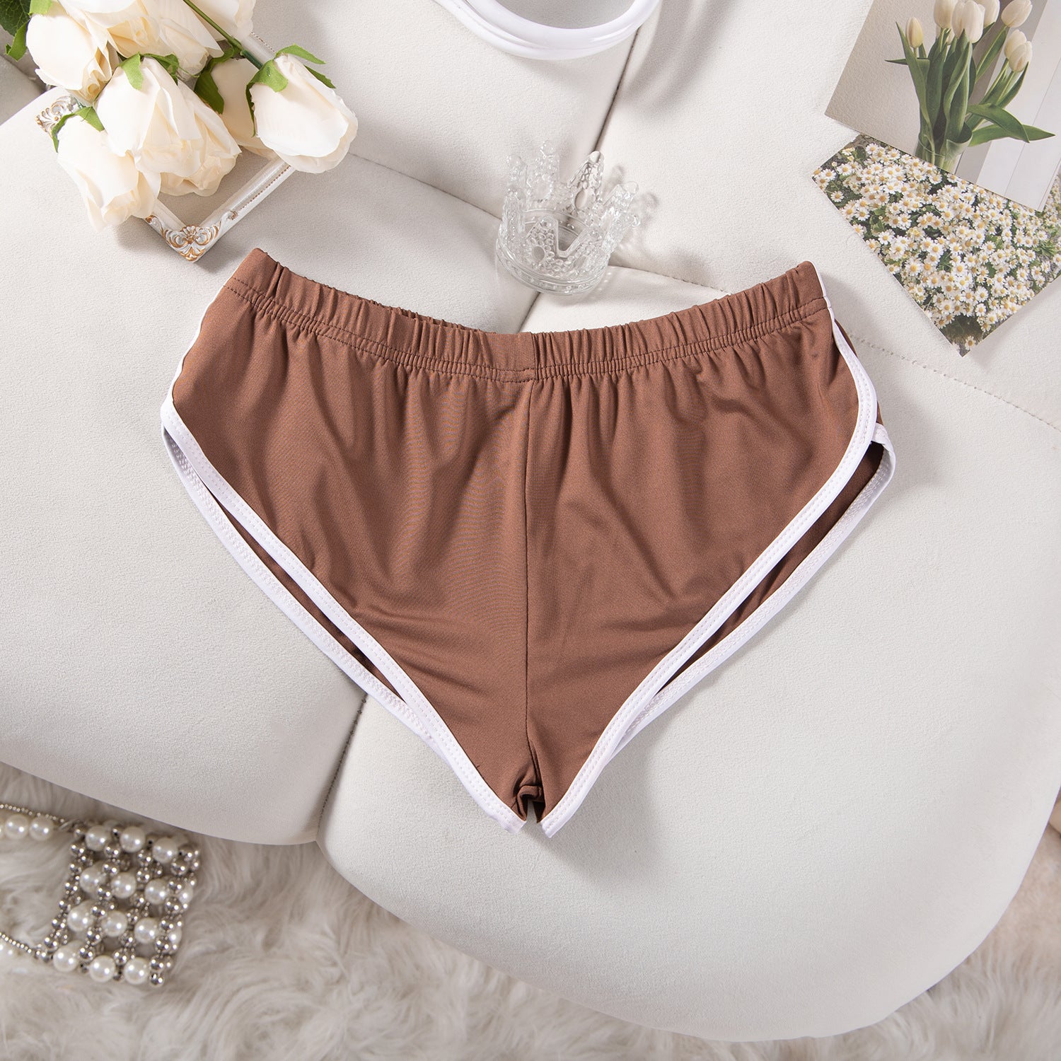 Summer Women's Sexy Running Stretch Sports Yoga Fitness Shorts 70