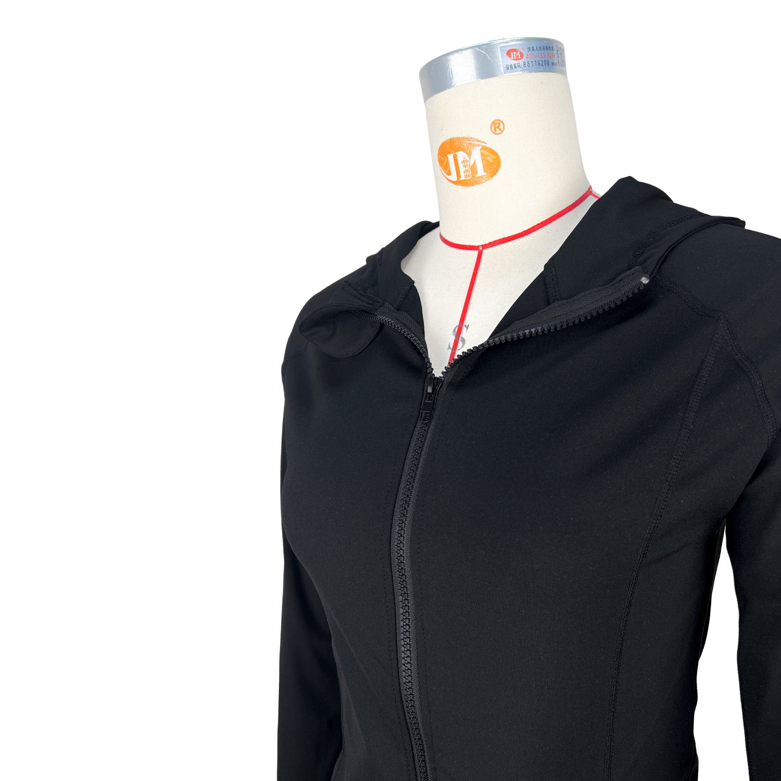 Tight Fitting Quick-Dry Gym Pockets Zipper Yoga Suit Outdoor Running Sportswear 16