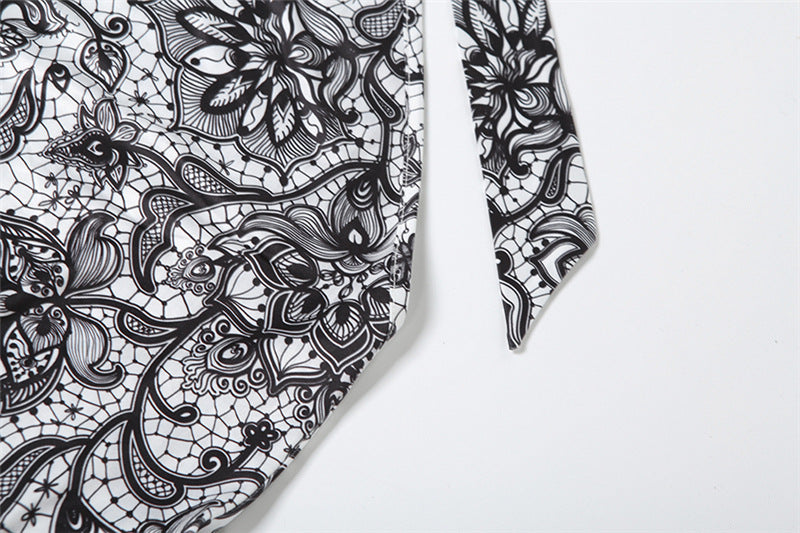 Women Summer Style Printed Sleeveless Backless Jumpsuit 11