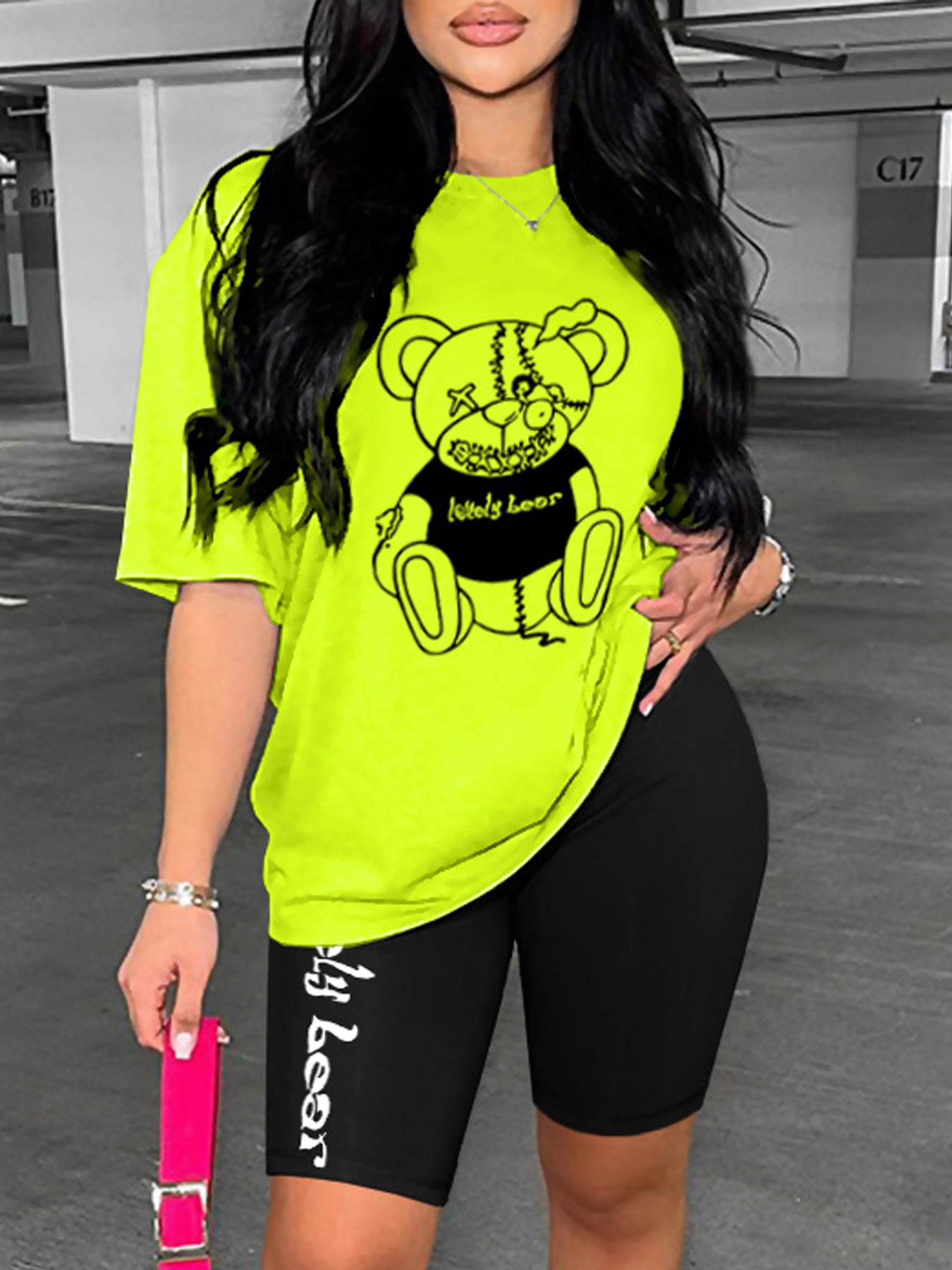 Printed Women's Fashion Two-Piece Pants Set 22