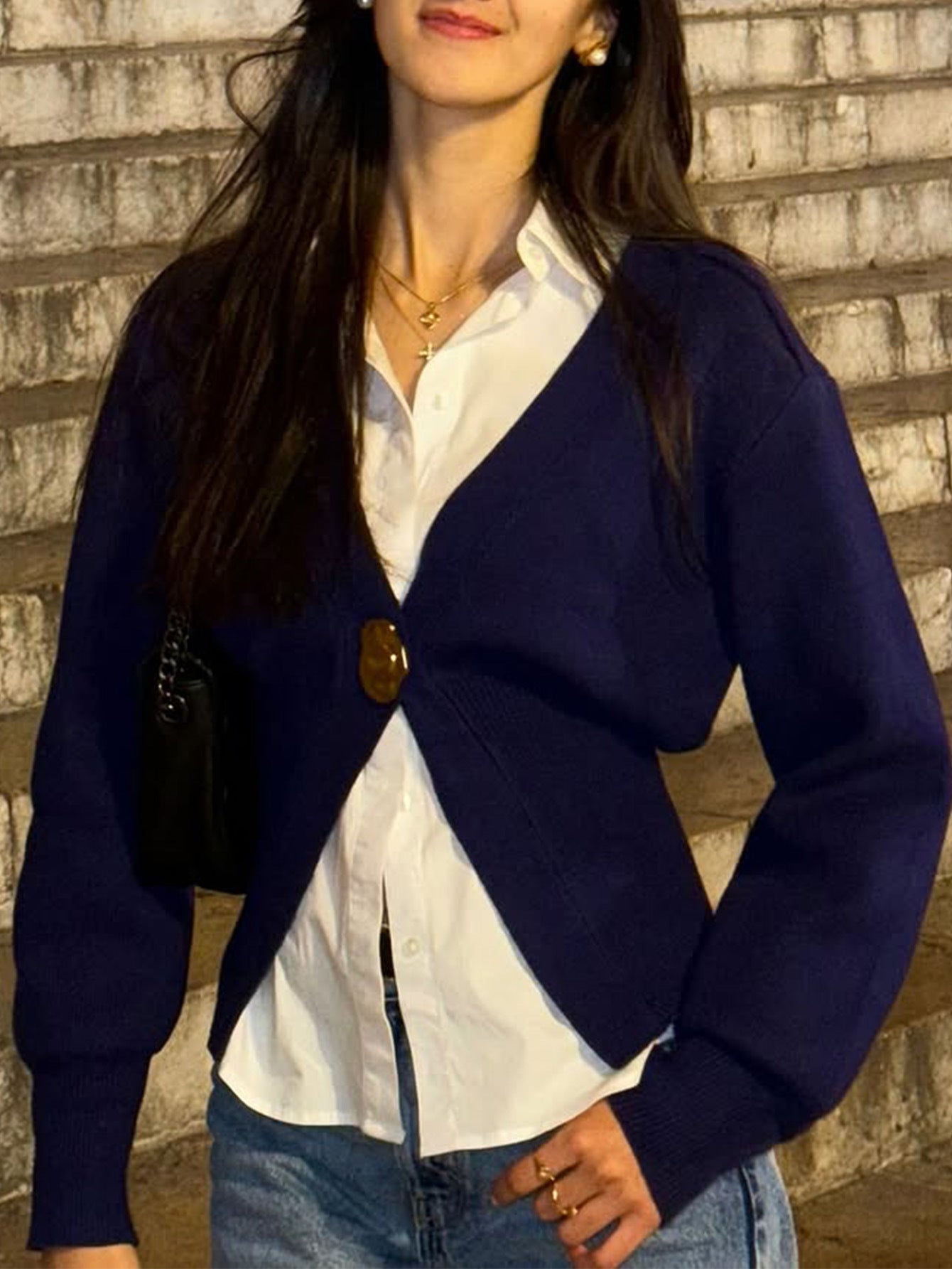 Women Casual V-Neck Sweater 4