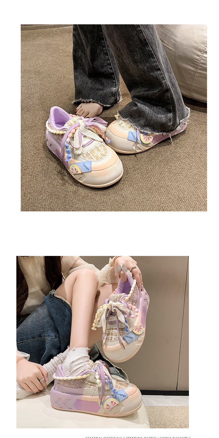 Women Sports Casual Thick Sole Sneakers 21