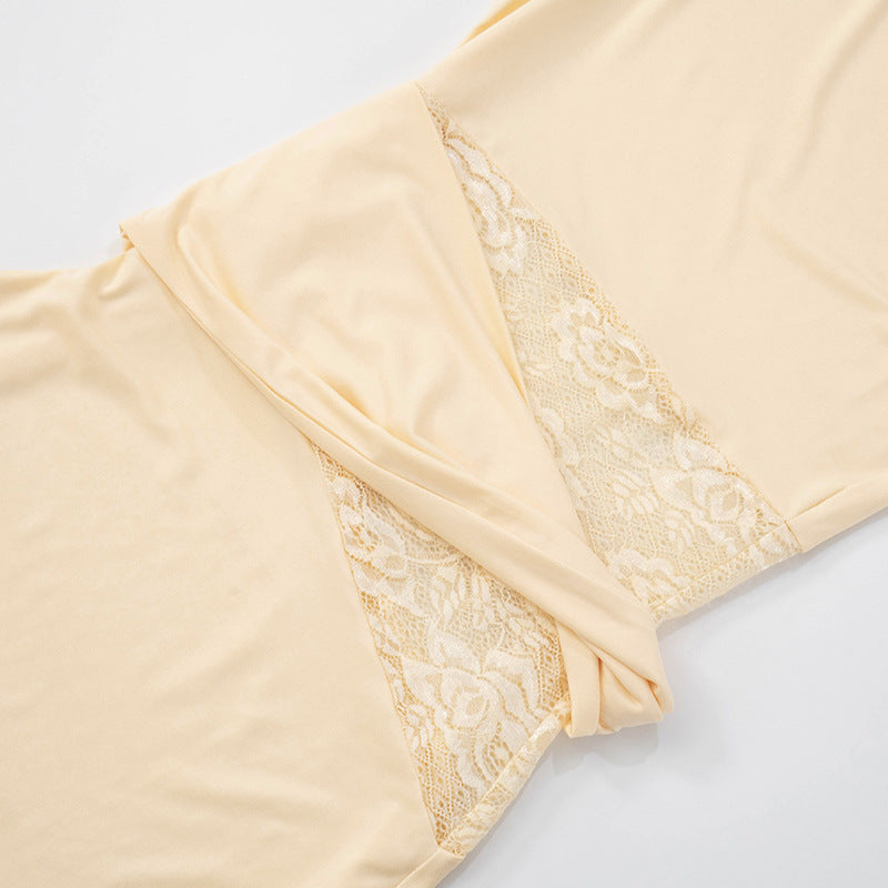 Women summer sleeveless lace patchwork dress 18