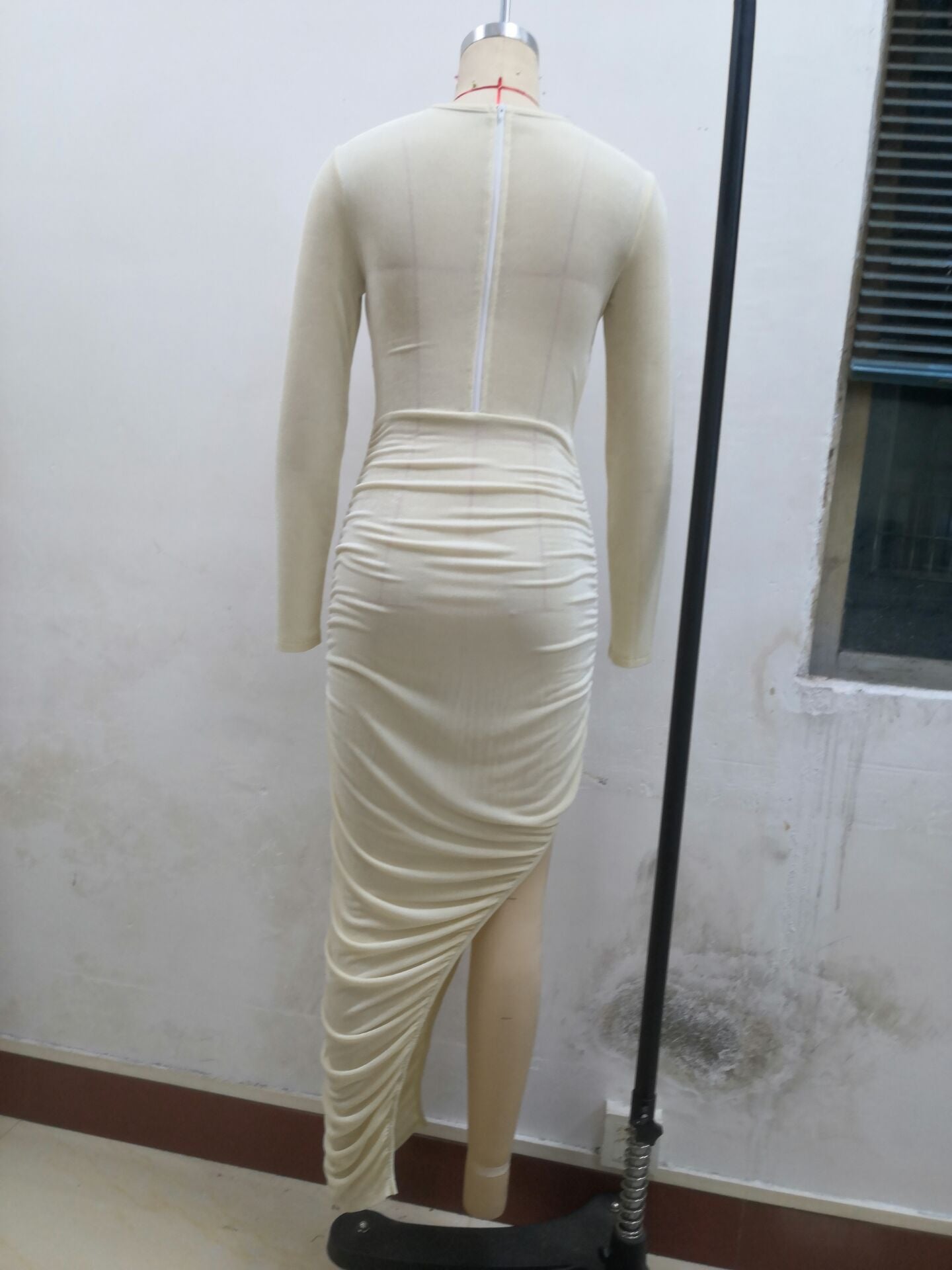 Sexy Slim Side Open Waist Nightclub Bodycon Dress 14