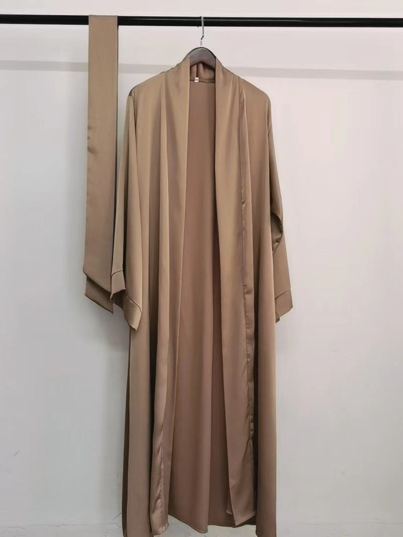 Solid Color Elegant Robe Cardigan 10
