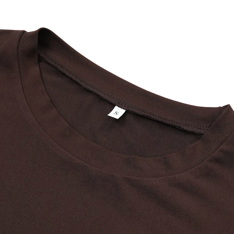 Fashion Loose T-Shirt Long Wide-Leg Pants Two-Piece Suits For Women 9