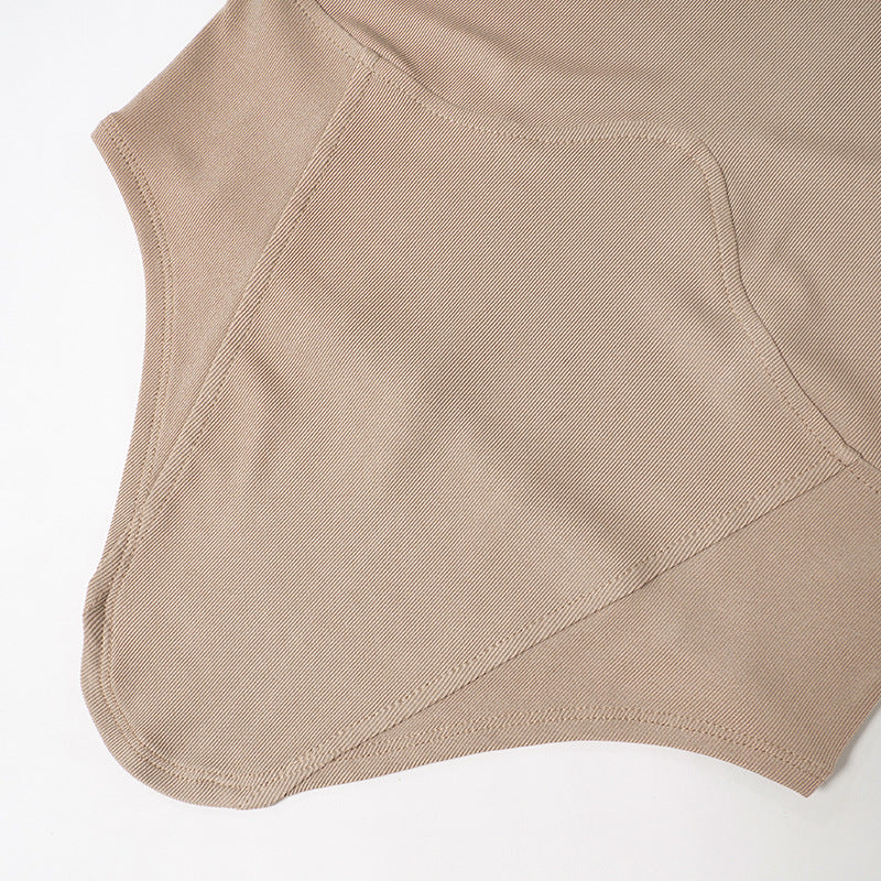 Women's Autumn And Winter Tight Fitting Hooded Long Sleeve Top And Pants Casual Two Piece Set 18