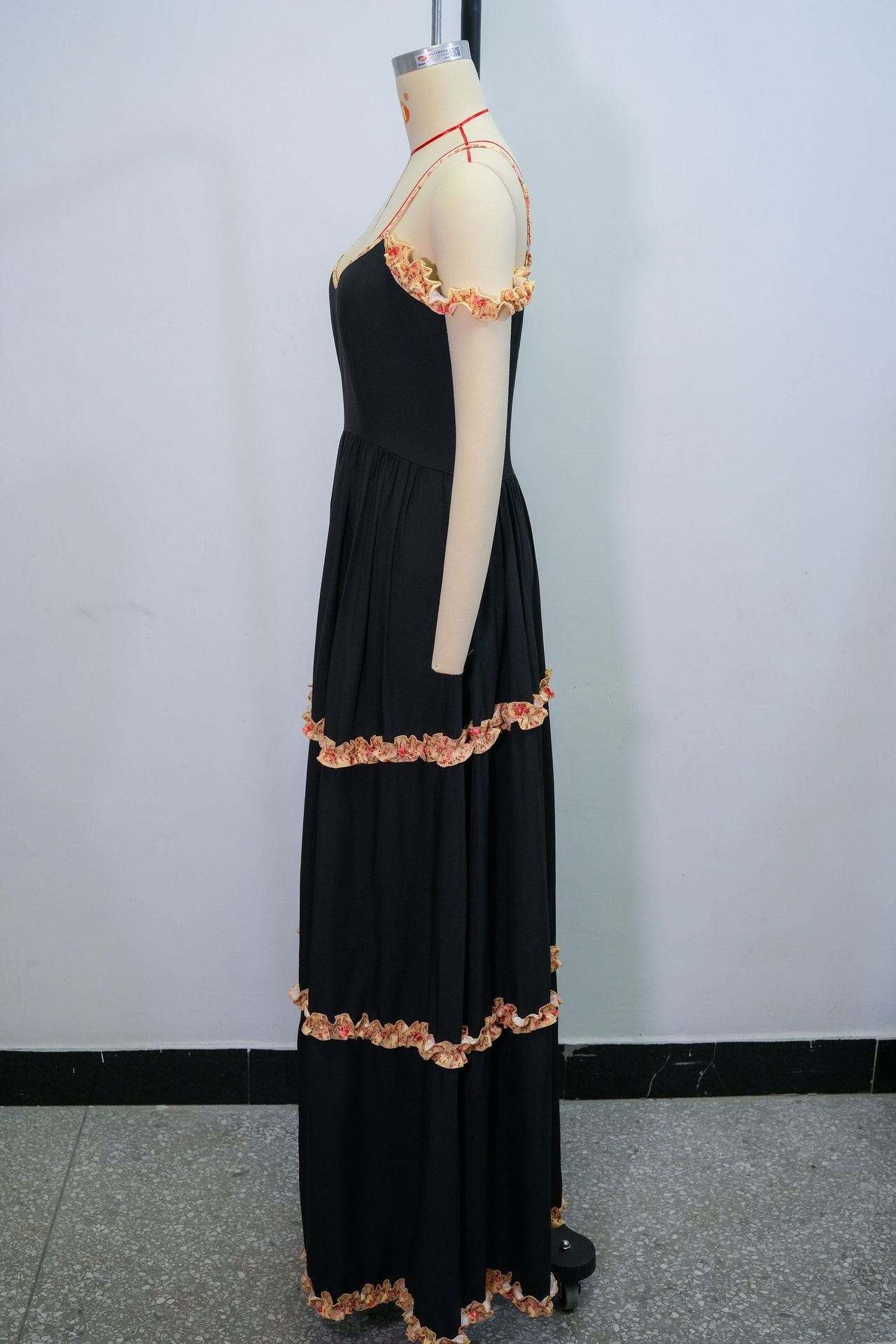 Women's Summer Fashion Sexy Straps Long Dress 7