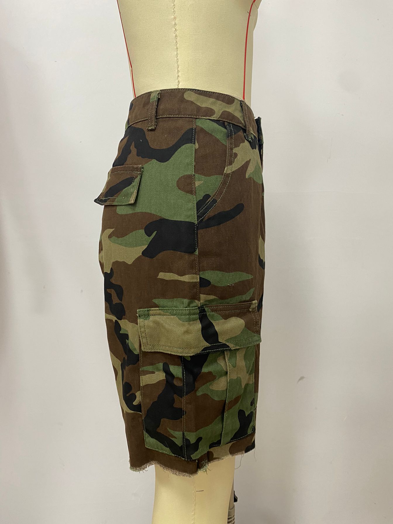 Summer Women's Loose Casual Camouflage Shorts 3