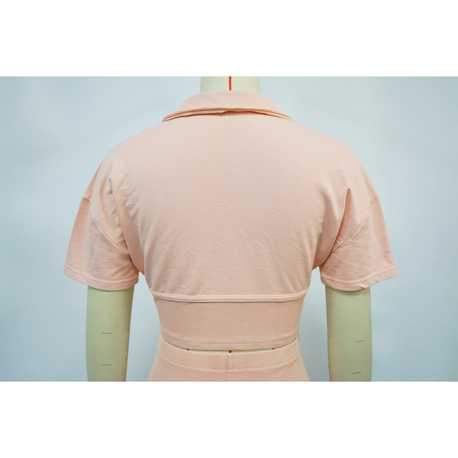 Women Sport Short-Sleeved Top and Pant Two-Piece Set 37