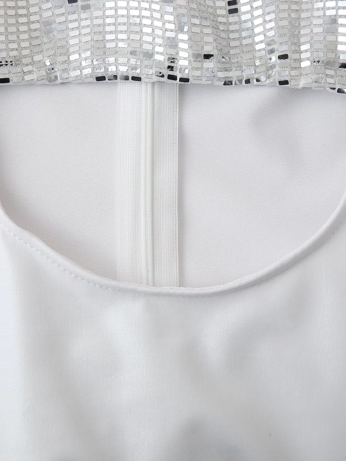 Women's Sexy Sequined Hollow Slim Waist Bodycon Party Dress 13