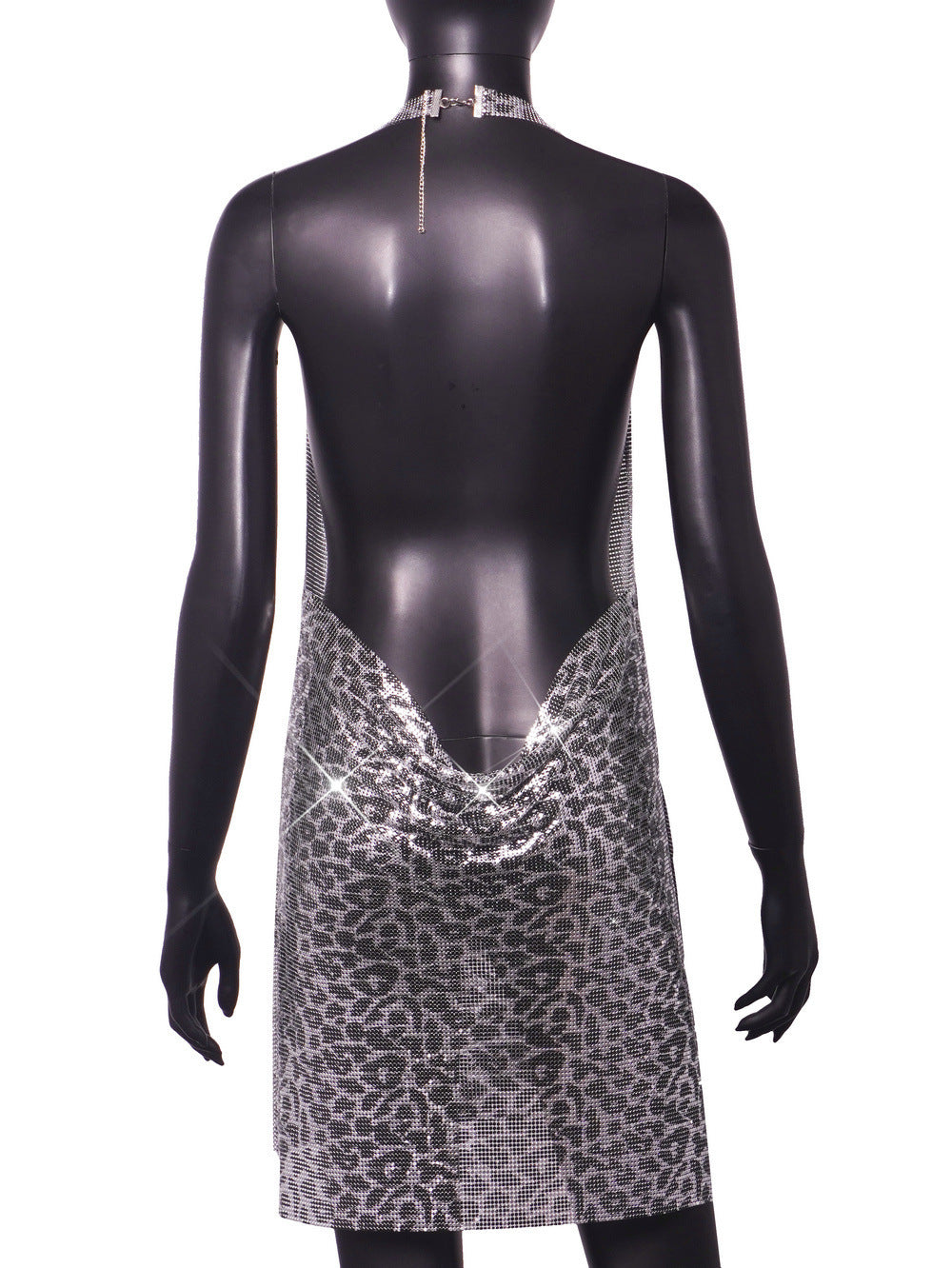 Sexy Metal Sequin Strap Night Club Dress 29