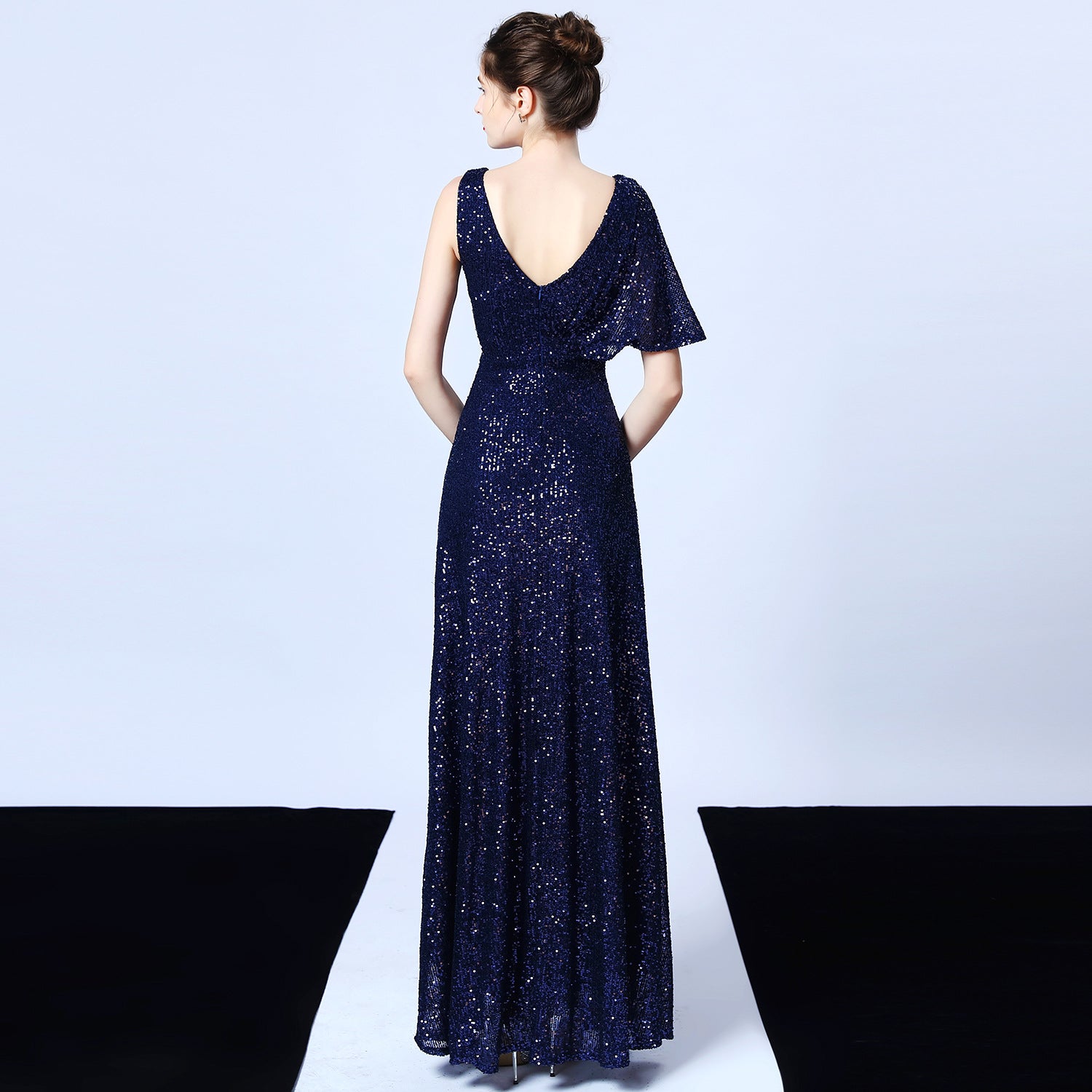 Fairy Dream Party Evening Dress Sexy Long Slim Fit Toast Dress 16