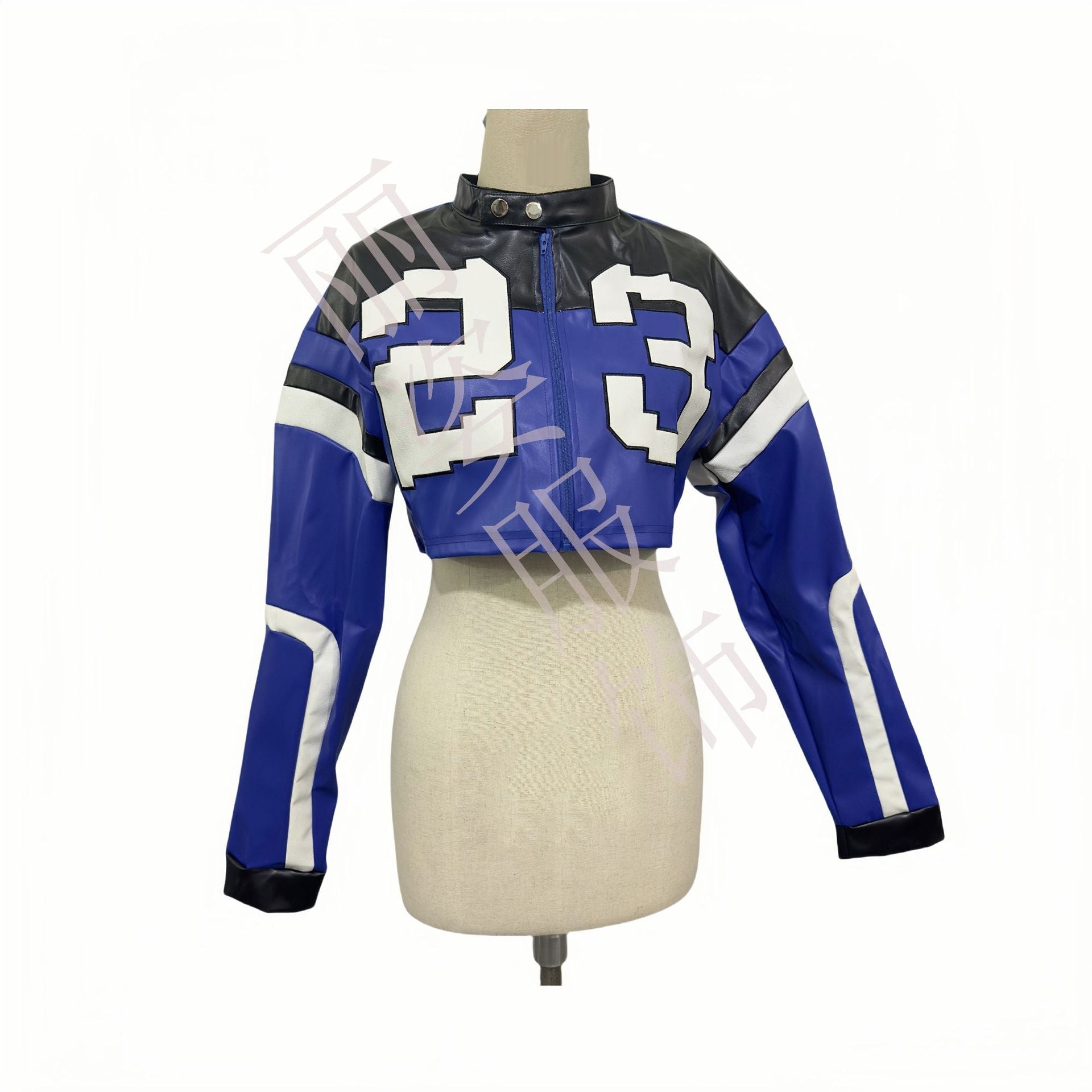 Autumn Winter Women's Long Sleeve Fashion Zipper Slim Motorcycle Jacket 20