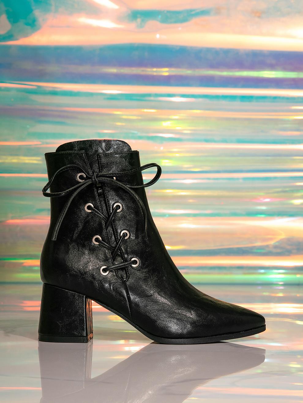 Rhinestone Pointed Toe Stiletto High Knee-High Boots Plus Size Shoes 6