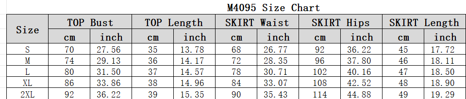 Women's Knitting High Stretch Sexy Sleeveless Short Skirt Set 5