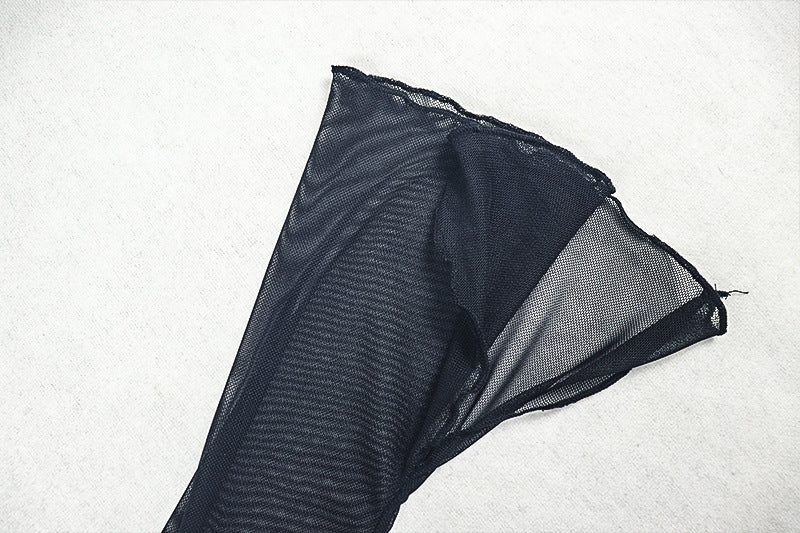 Women Cutout Pleated U-Neck Long Sleeve Solid Bodycon dress 14