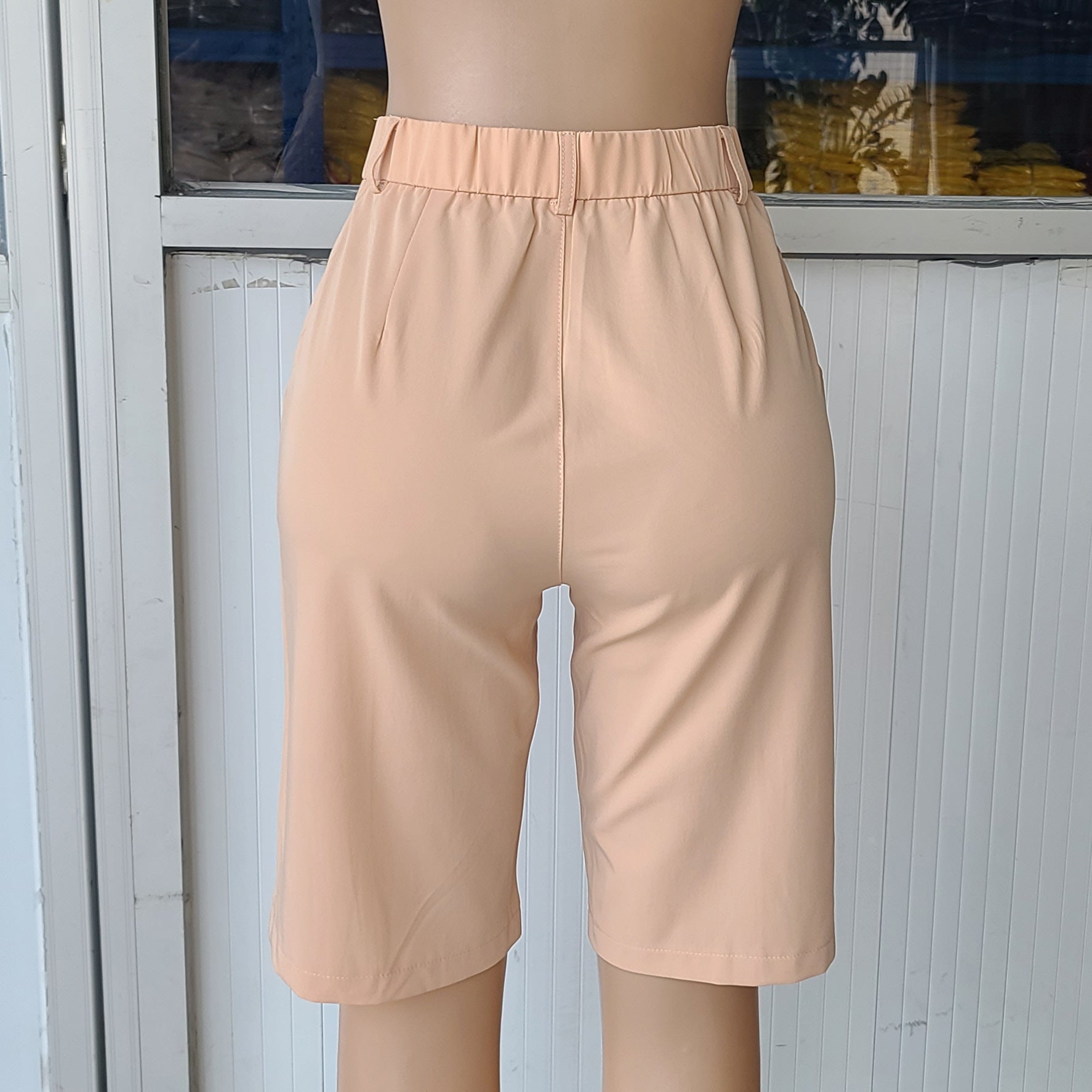 Women Career Blazer and Shorts Two-Piece Set 23