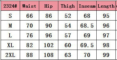 Drawstring Elastic Waist Stretch Fit Tight Denim Pants 8
