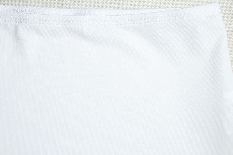 Women's Solid Color Sexy Off Shoulder Slim Top Pleated Skirt Trendy Two Piece Set 14