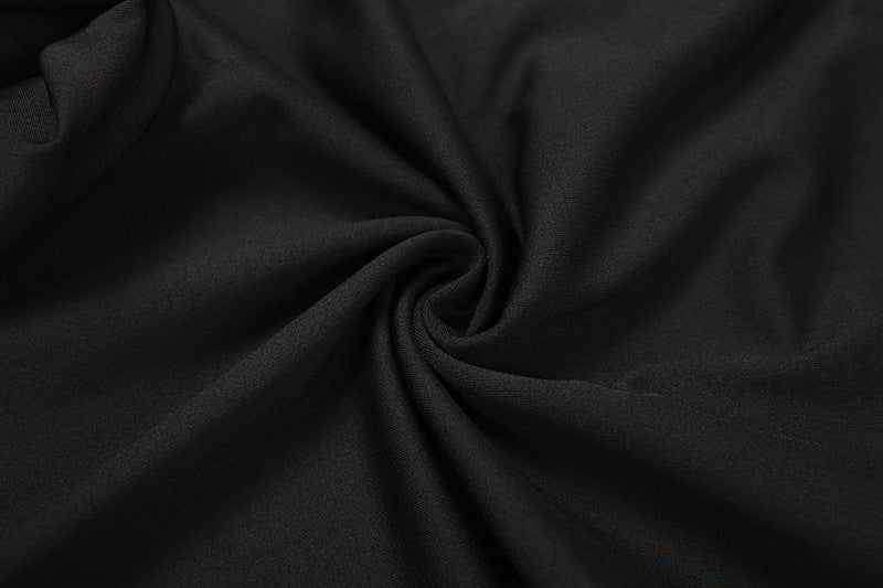 Women Fall/Winter Hooded Letter Print Zipper Top and Pants Two-Piece Set 39