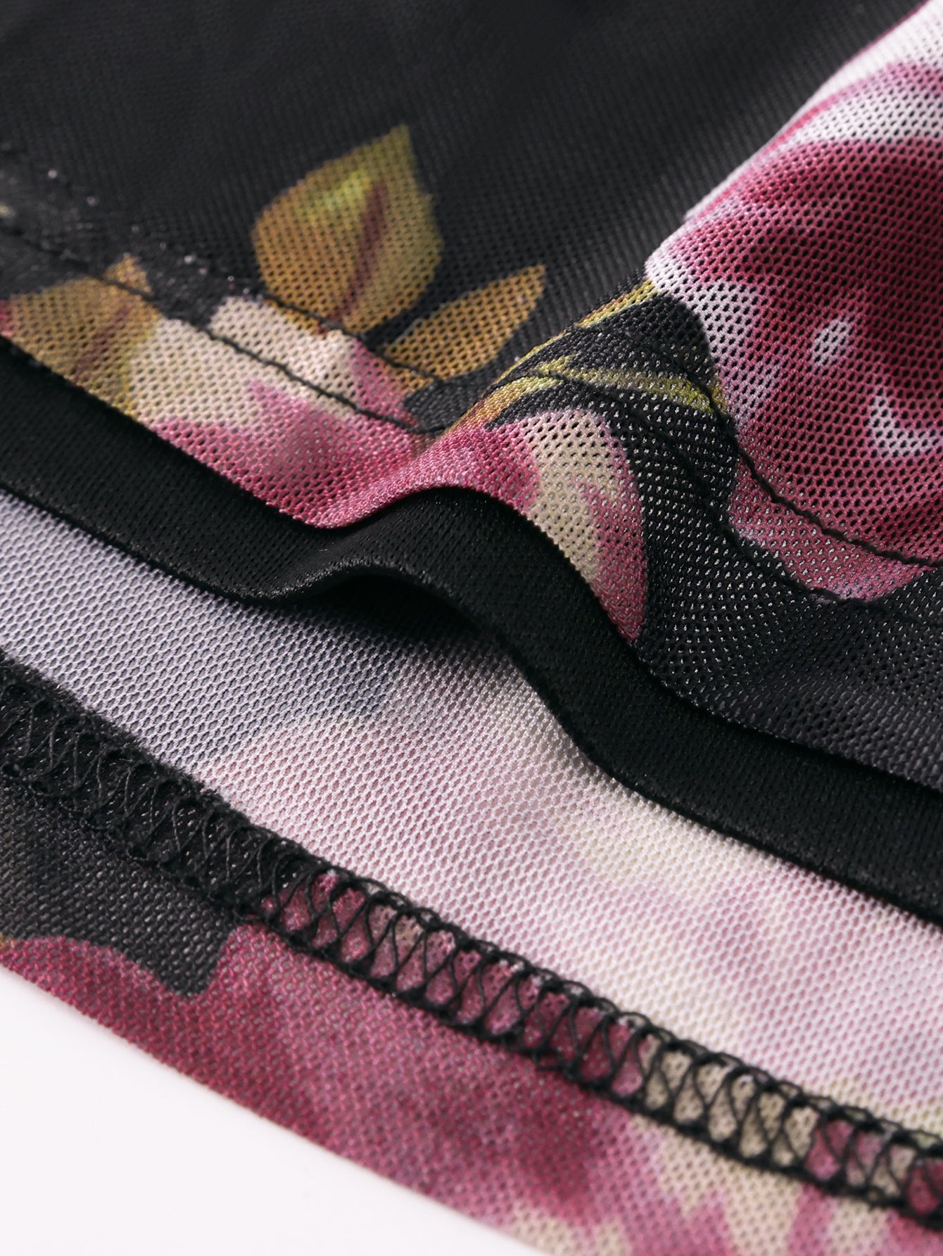 Sheer Mesh Strap Low Back Fishtail Gown 33