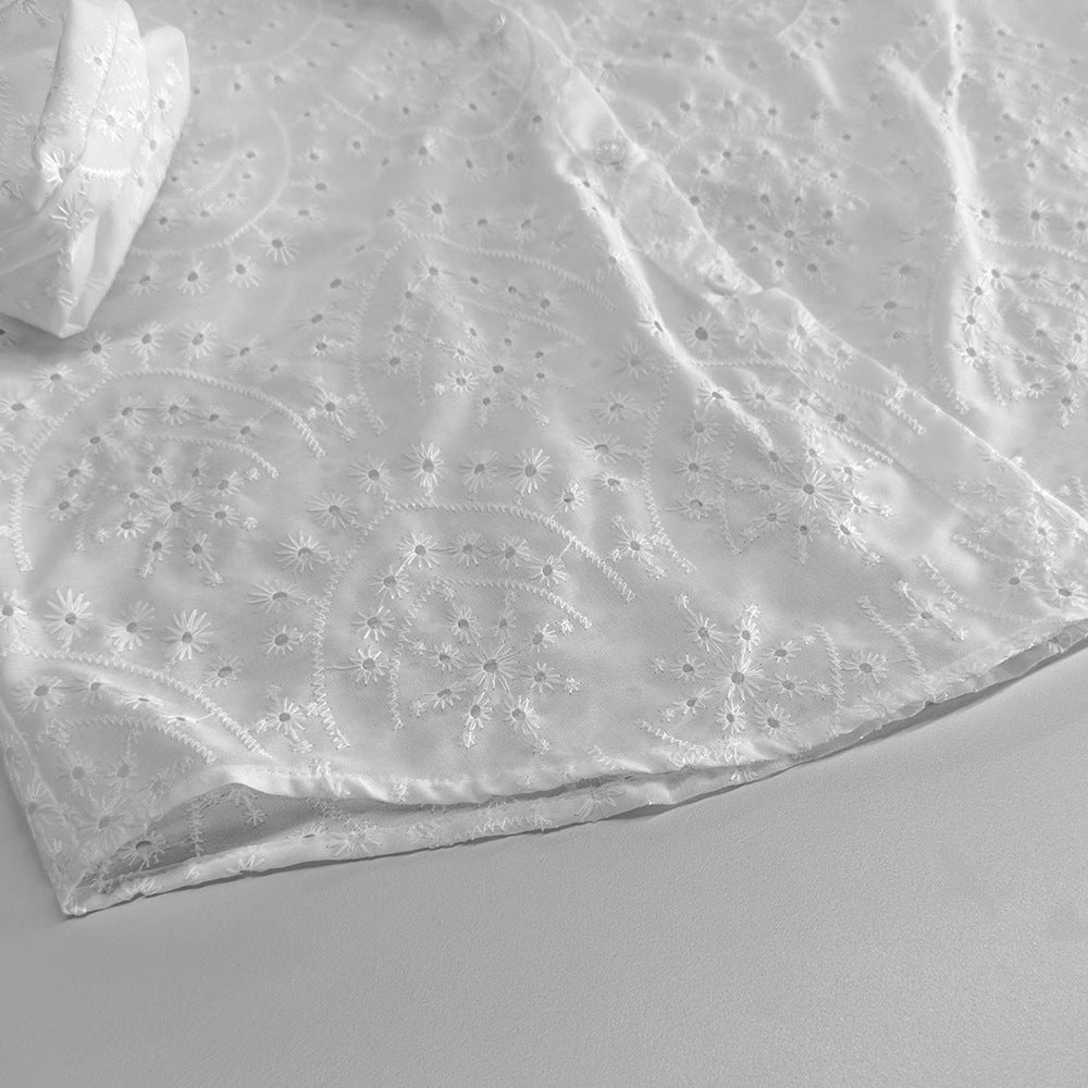 Spring & Summer Women's Fashion Casual Jacquard Two-Piece Shorts Set 15