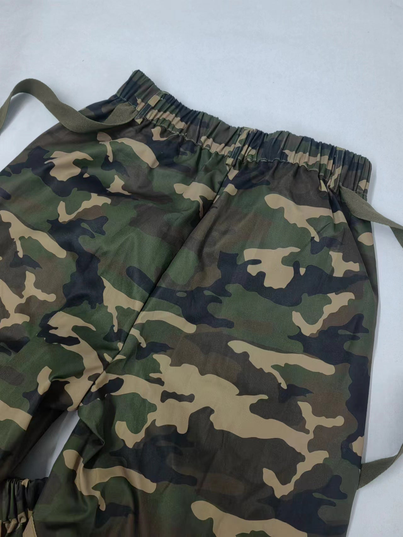 Street Fashion Camo Instep Cargo Pants 15