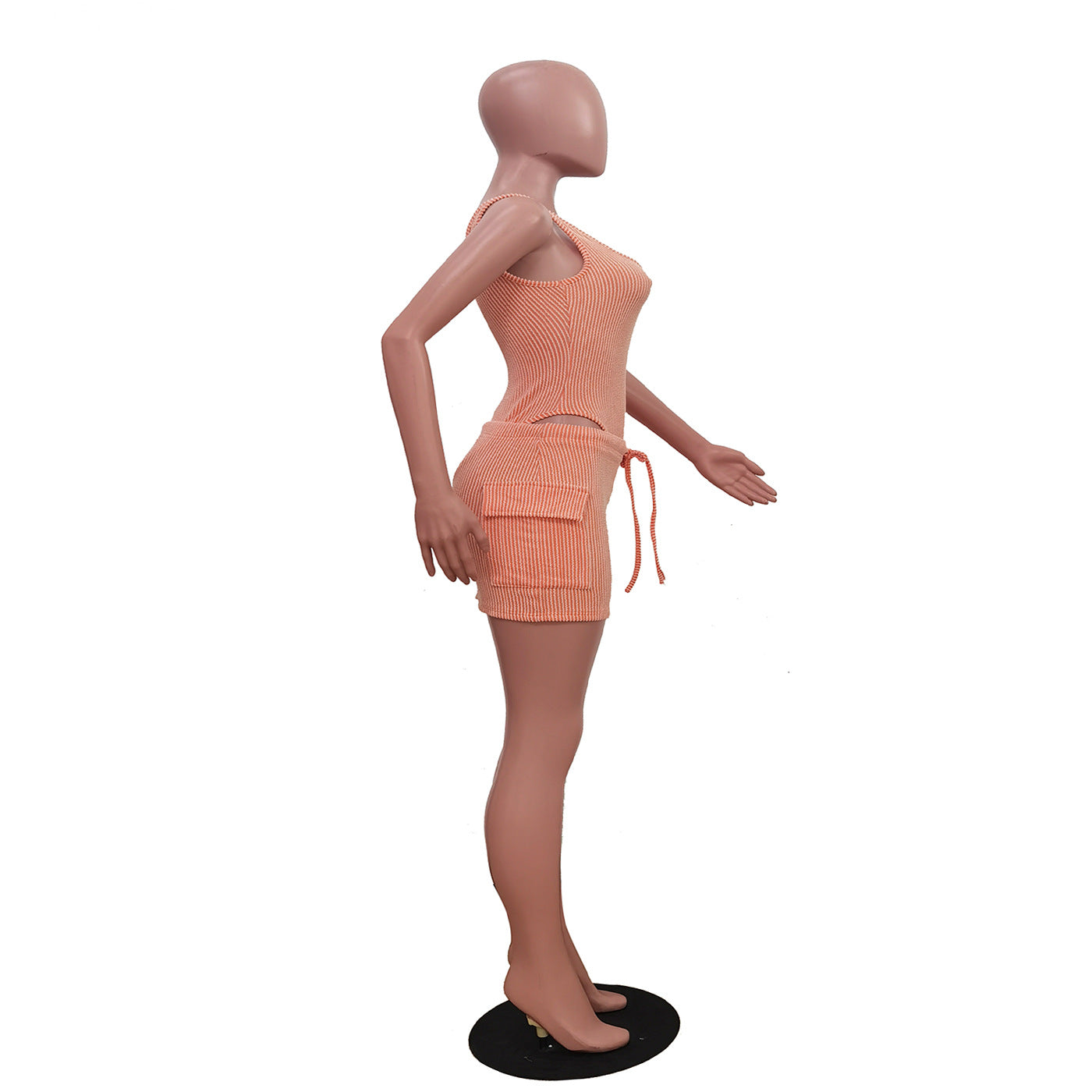 Women Casual Jacquard Bikini + Mini Skirt two-piece set 17