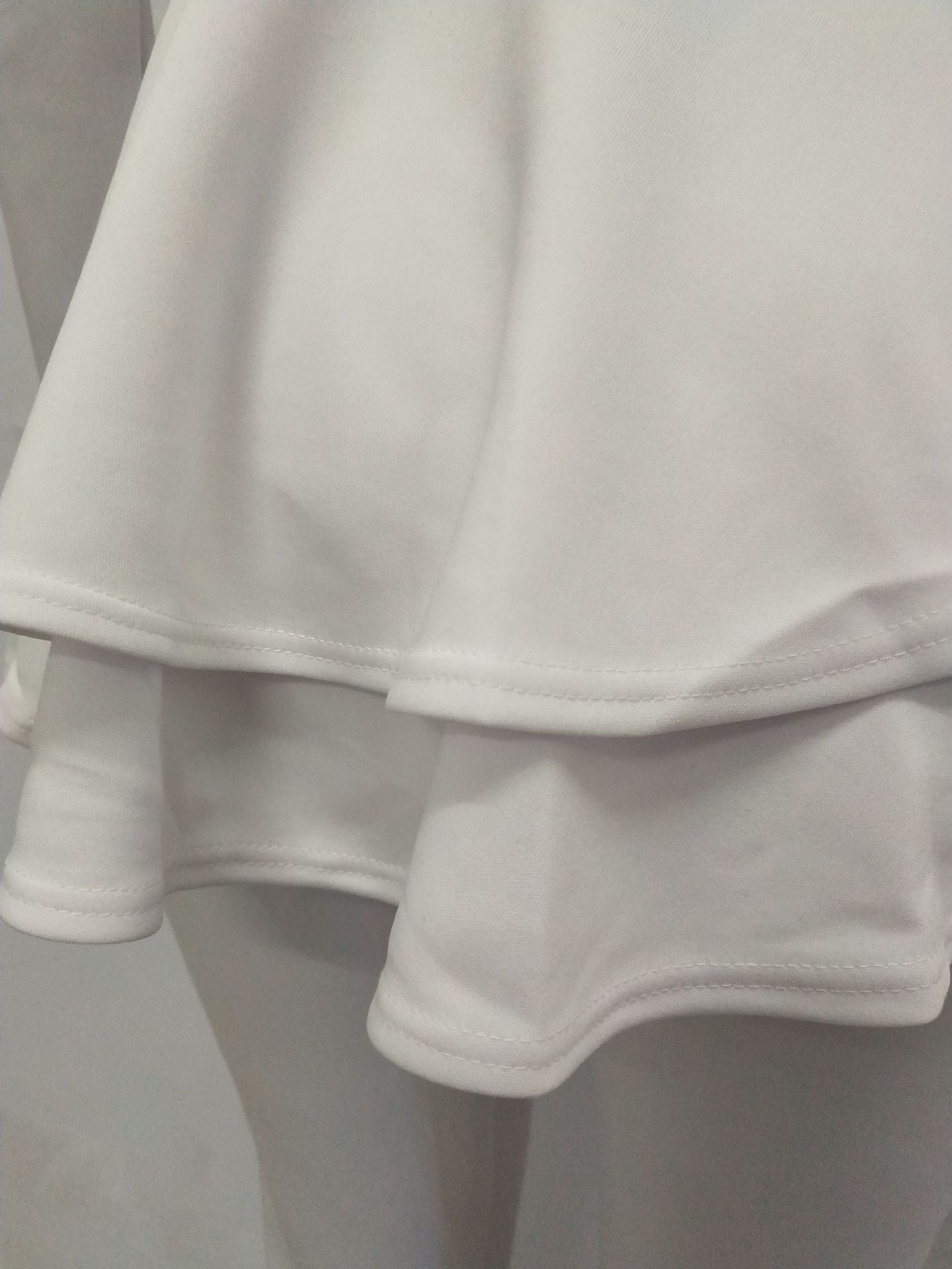 Fashion Ruffle Career Suit Casual Two Piece Set 56