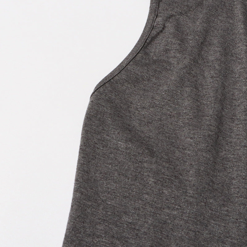 Chic Elegant Spring Stand Collar Sleeveless Comfortable Pleated Dress 10