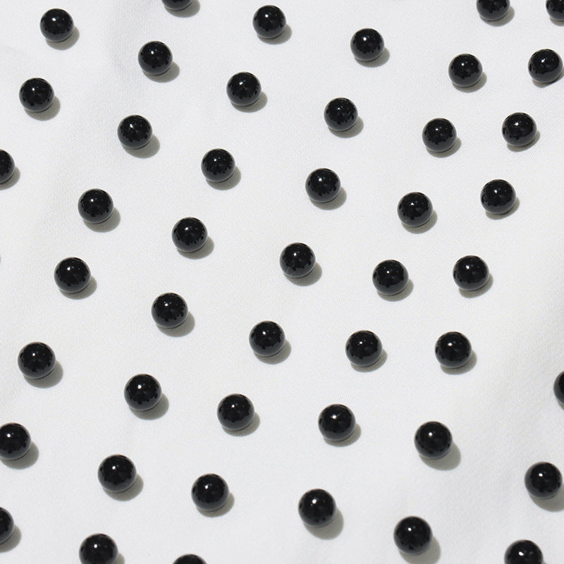 Women beaded top + skirt two-piece set 20