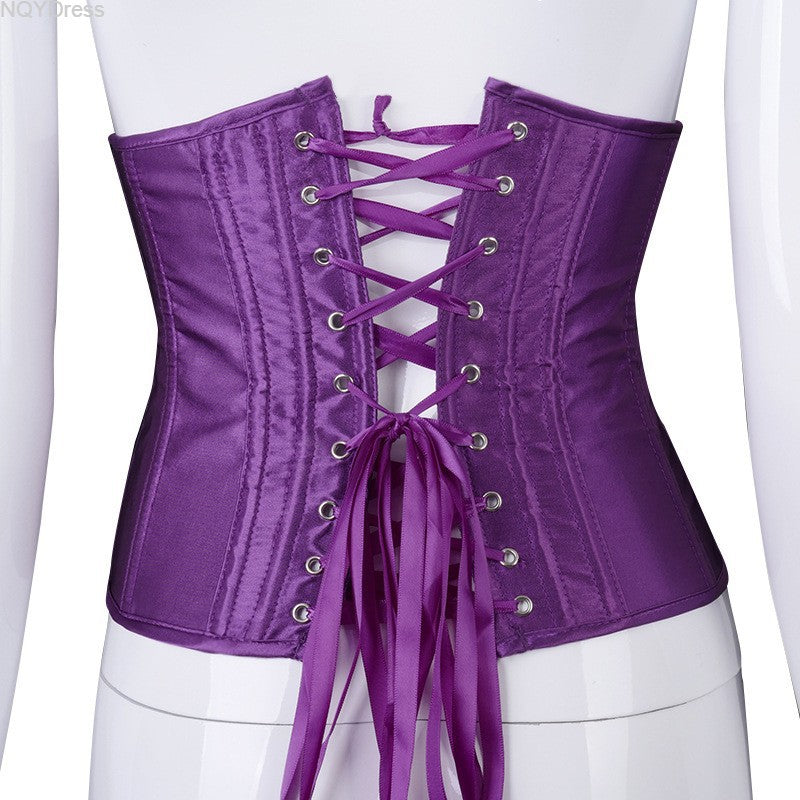 Women's Autumn Solid Color Corset Zipper Tight Fitting Casual Jumpsuit Two Piece Set 43