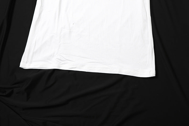 Spring & Summer Women's Casual Sexy Solid Slash Shoulder Sleeveless Slim Long Dress 23