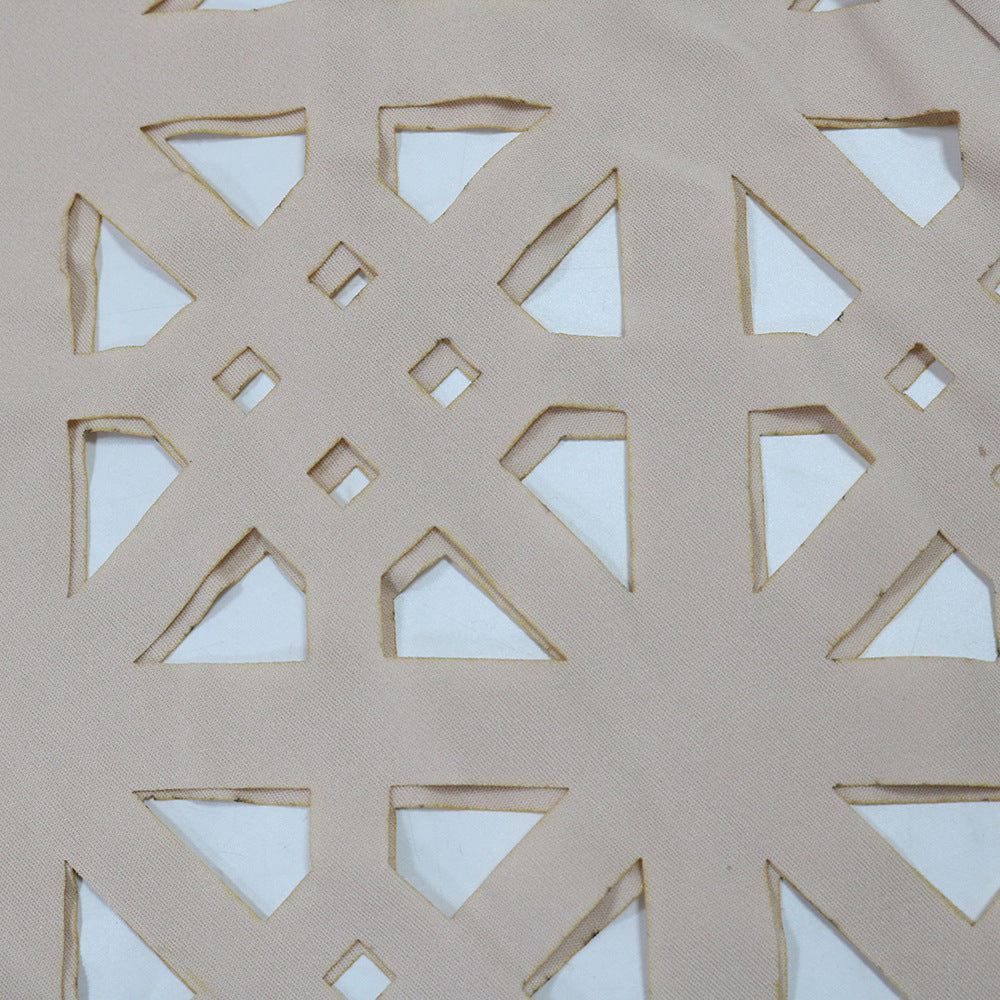 Women sexy suspender Top And hollow wide-leg pants two-piece set 13