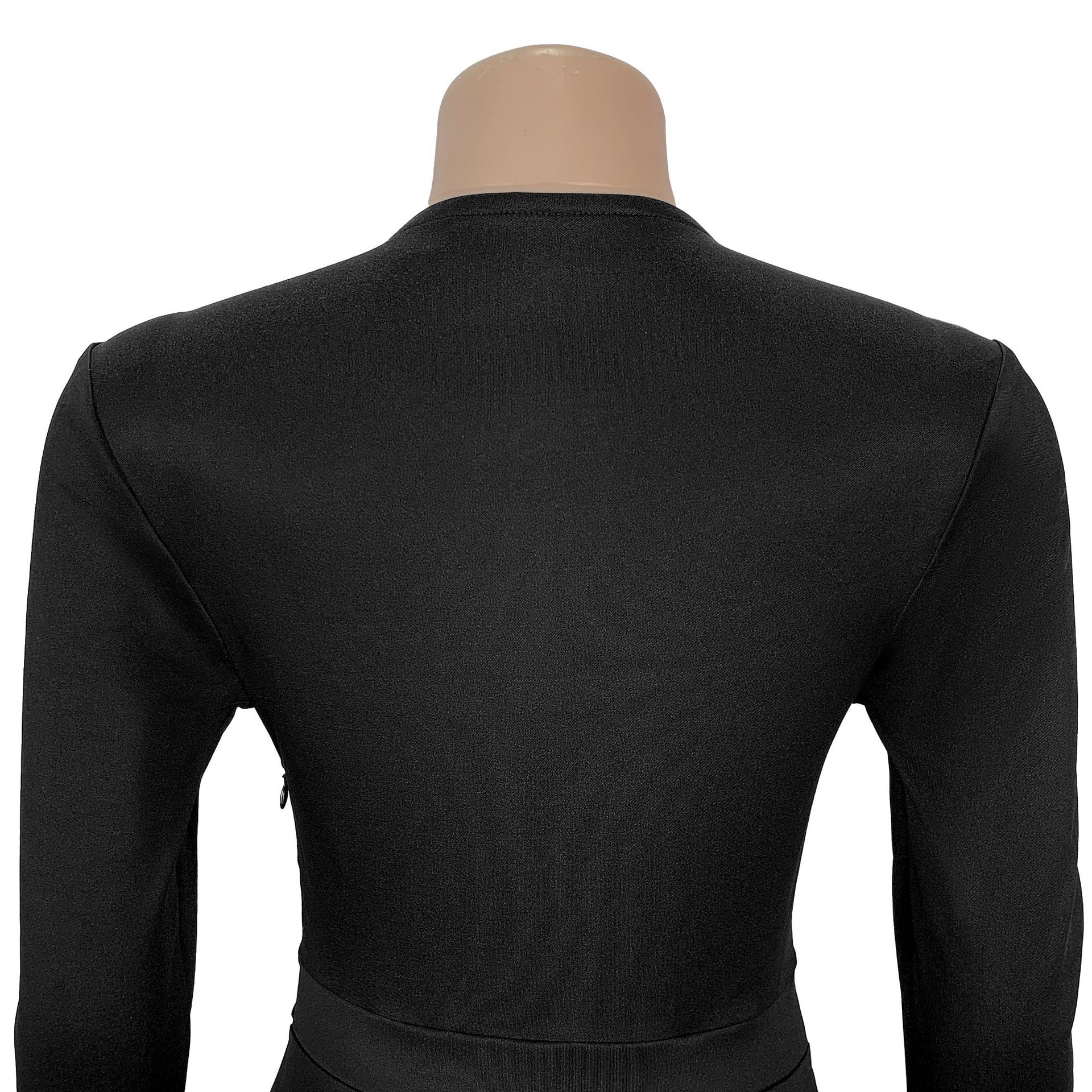 Women's Chic Elegant Beaded Half Sleeve V-Neck Fashionable Dress 15