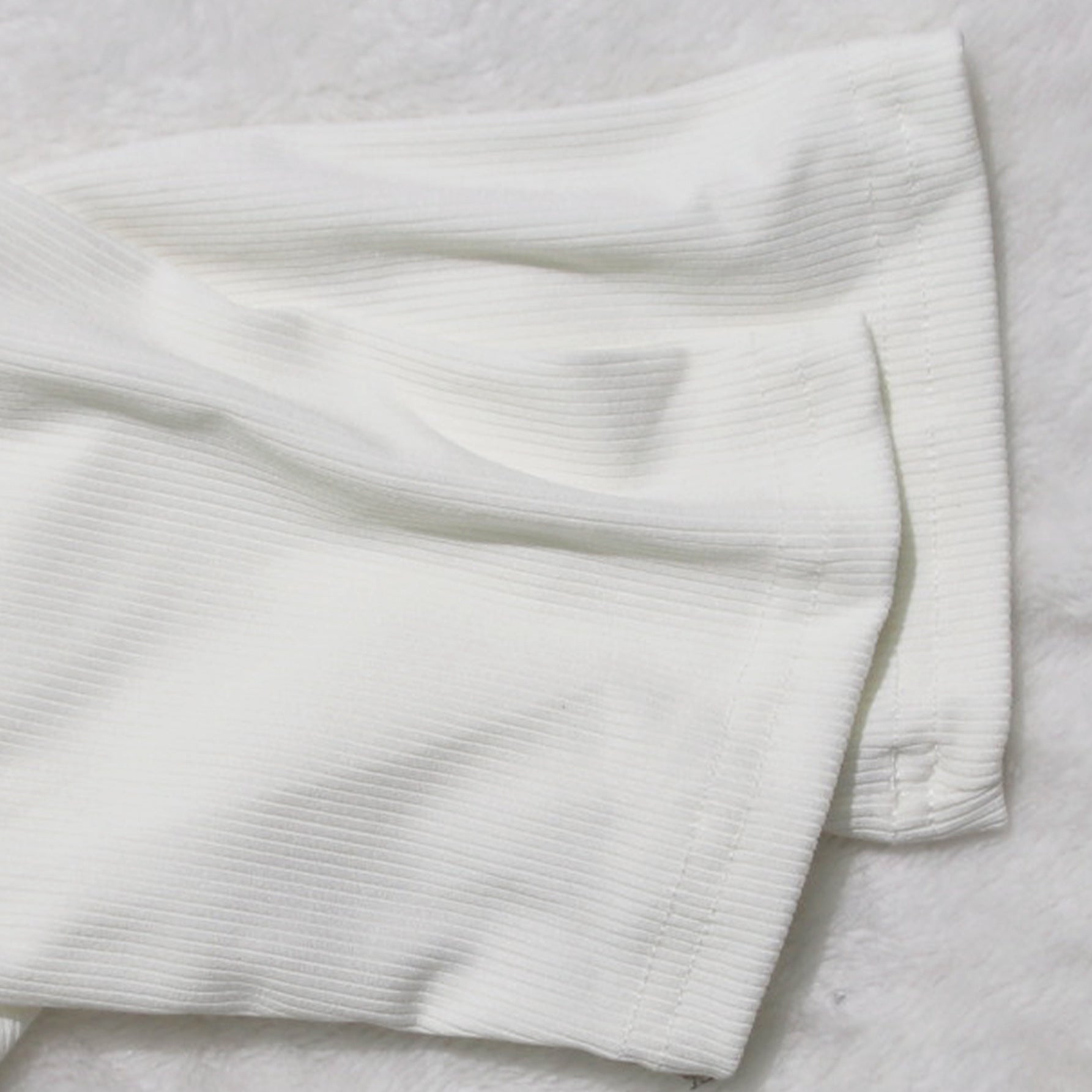 Women U-neck Short Sleeve Solid Ribbed Maxi Dress 22