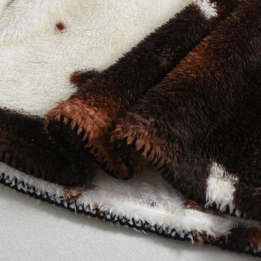 Women Yarn-dyed Lambskin Skirt 25