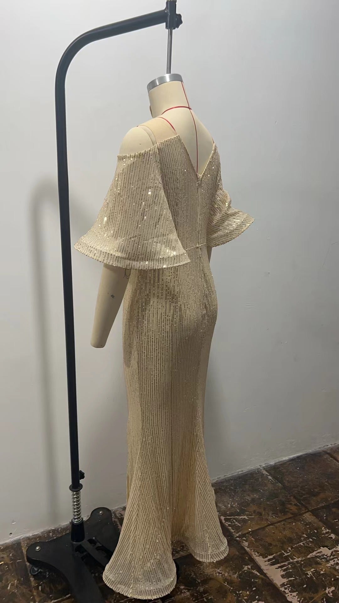 Spring Chic Sequin Formal Party Evening Dress 13