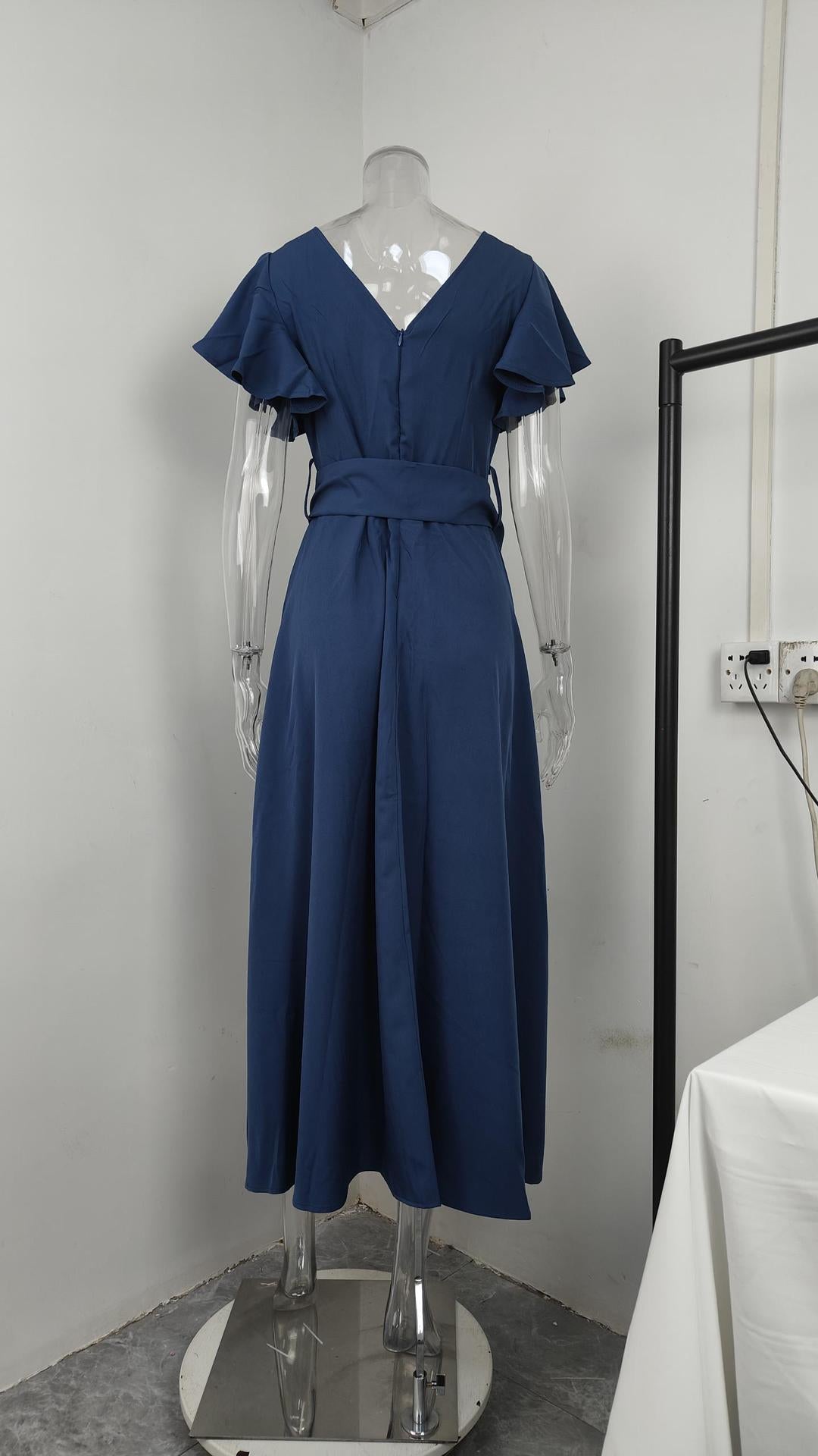 Women summer Solid Casual Jumpsuit 9