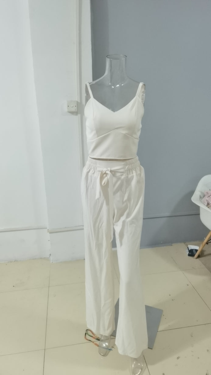 Spring Sweet Fresh Beauty Fashion Casual Pants Set 19