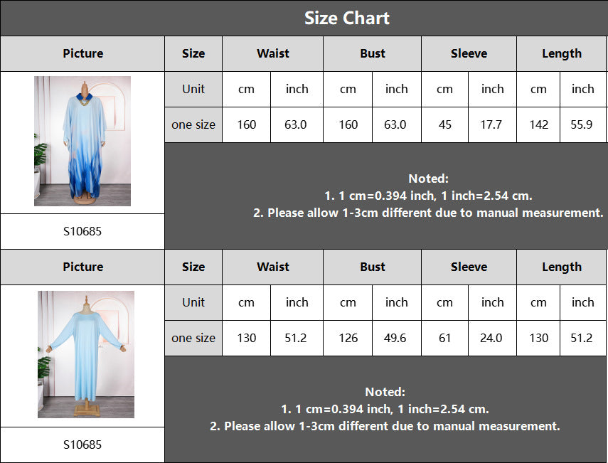 Print Robe Africa Plus Size Two-Piece Women's Dress 19