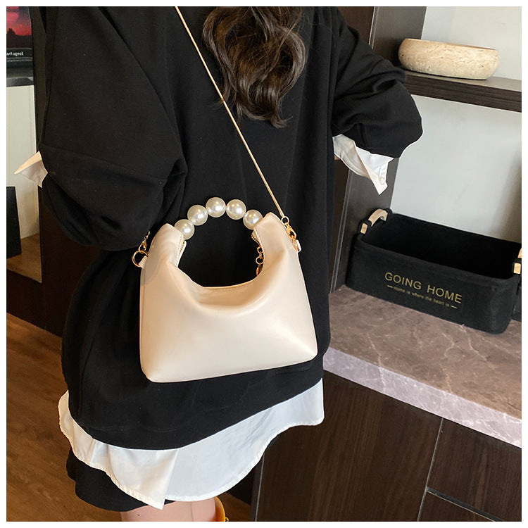 Women Pearl Handbag Chain Crossbody Bag 16