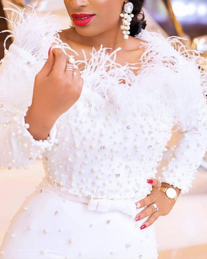 Fall Winter Women'S New Beaded Off Shoulder Bodycon Sexy Evening Dress 4