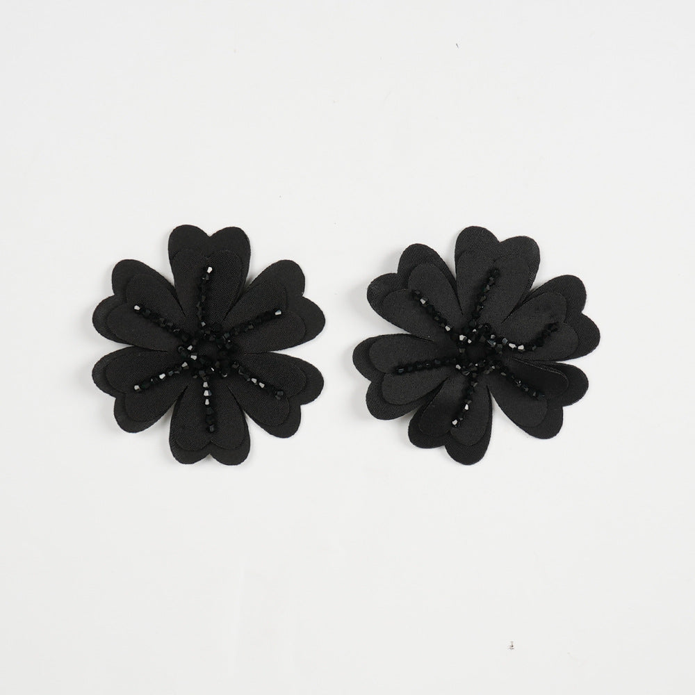 African Plus Size Women's Elegant Color Block Long Dress 23